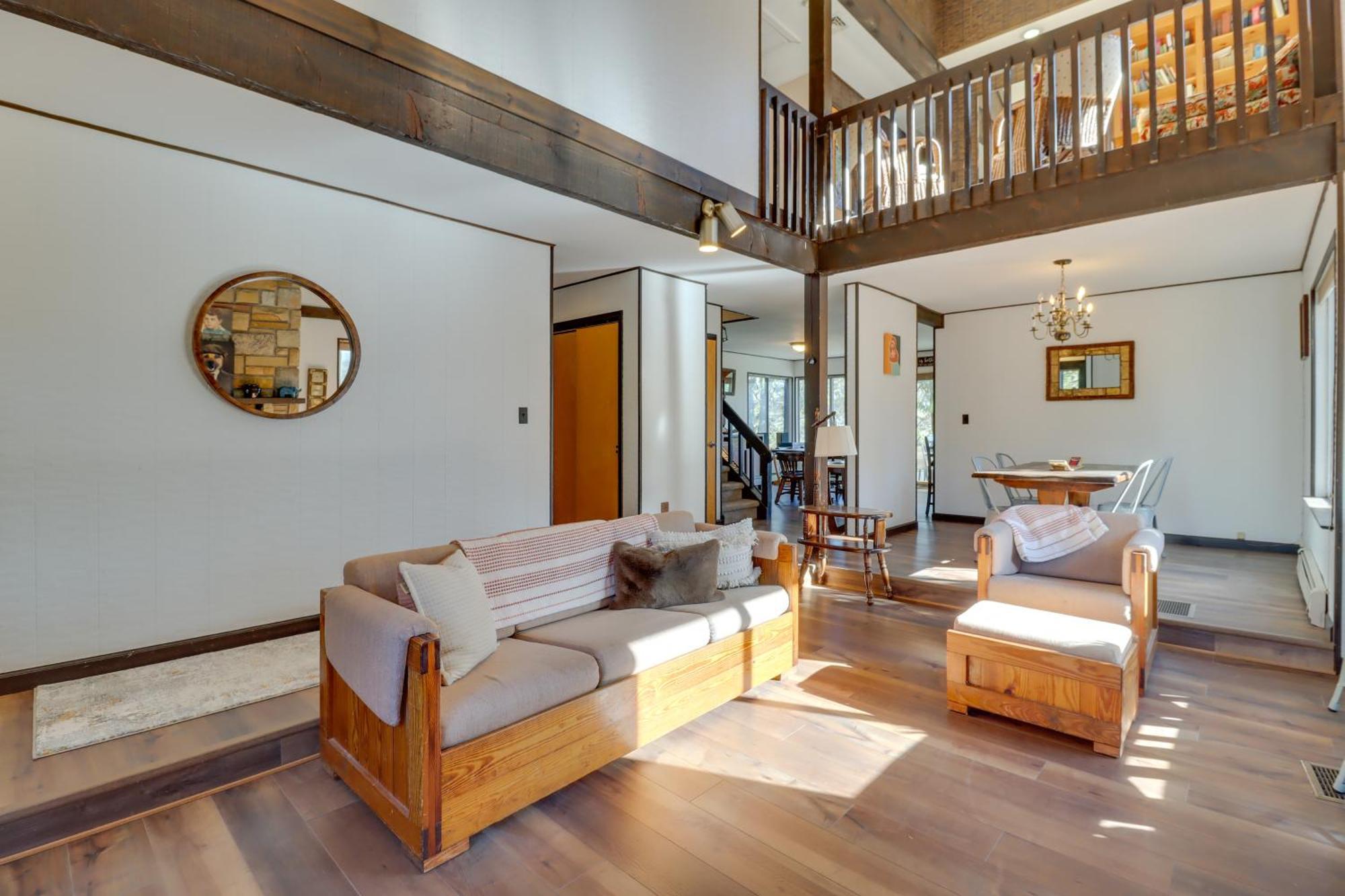 Ferienhaus Lakefront Retreat With Kayaks, Near Skiing Long Pond